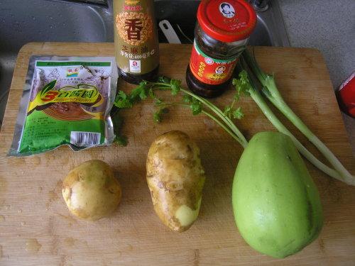 土豆拌茄子的做法